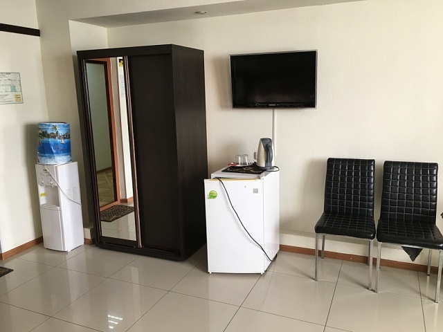 Однокомнатный номер с одной двуспальной кроватью (Полулюкс, повышенной комфортности)