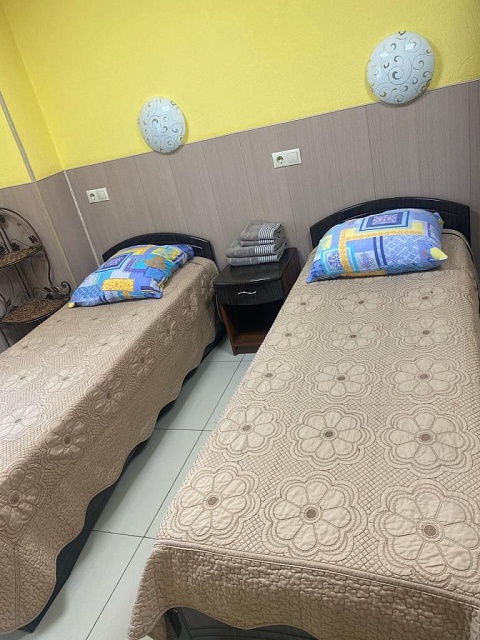 Однокомнатный номер с двумя односпальными кроватями (Эконом вариант)