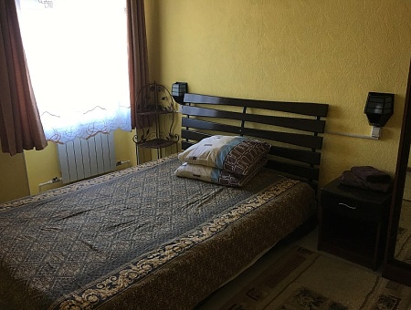 Однокомнатный номер с одной двуспальной кроватью (Эконом вариант)