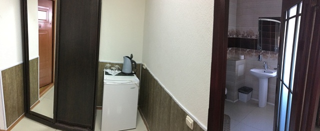 Однокомнатный номер с тремя односпальными кроватями (Стандартный трехместный номер)