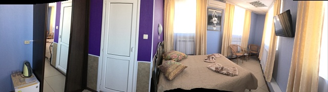 Однокомнатный номер с тремя односпальными кроватями (Стандартный трехместный номер)