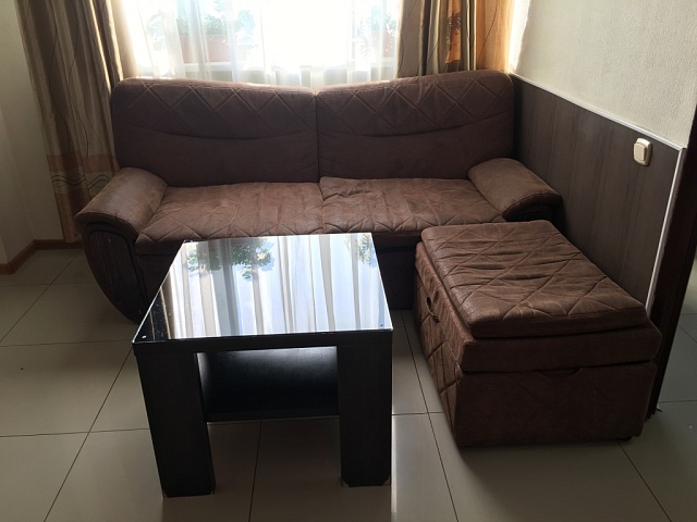 Однокомнатный номер с одной двуспальной кроватью (Полулюкс, повышенной комфортности)